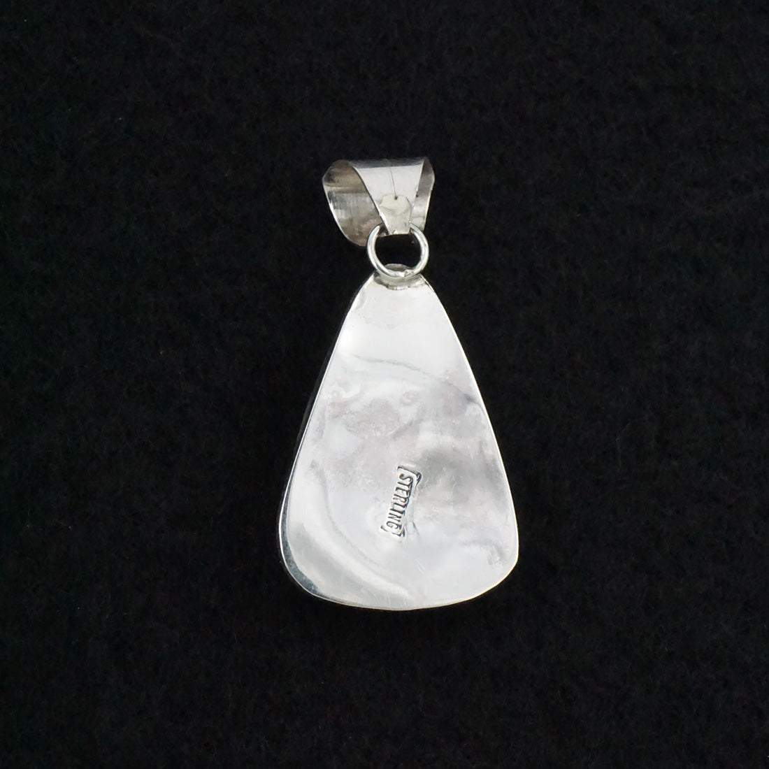 Ernest Hawthorne White Buffalo & Sterling Silver Pendant