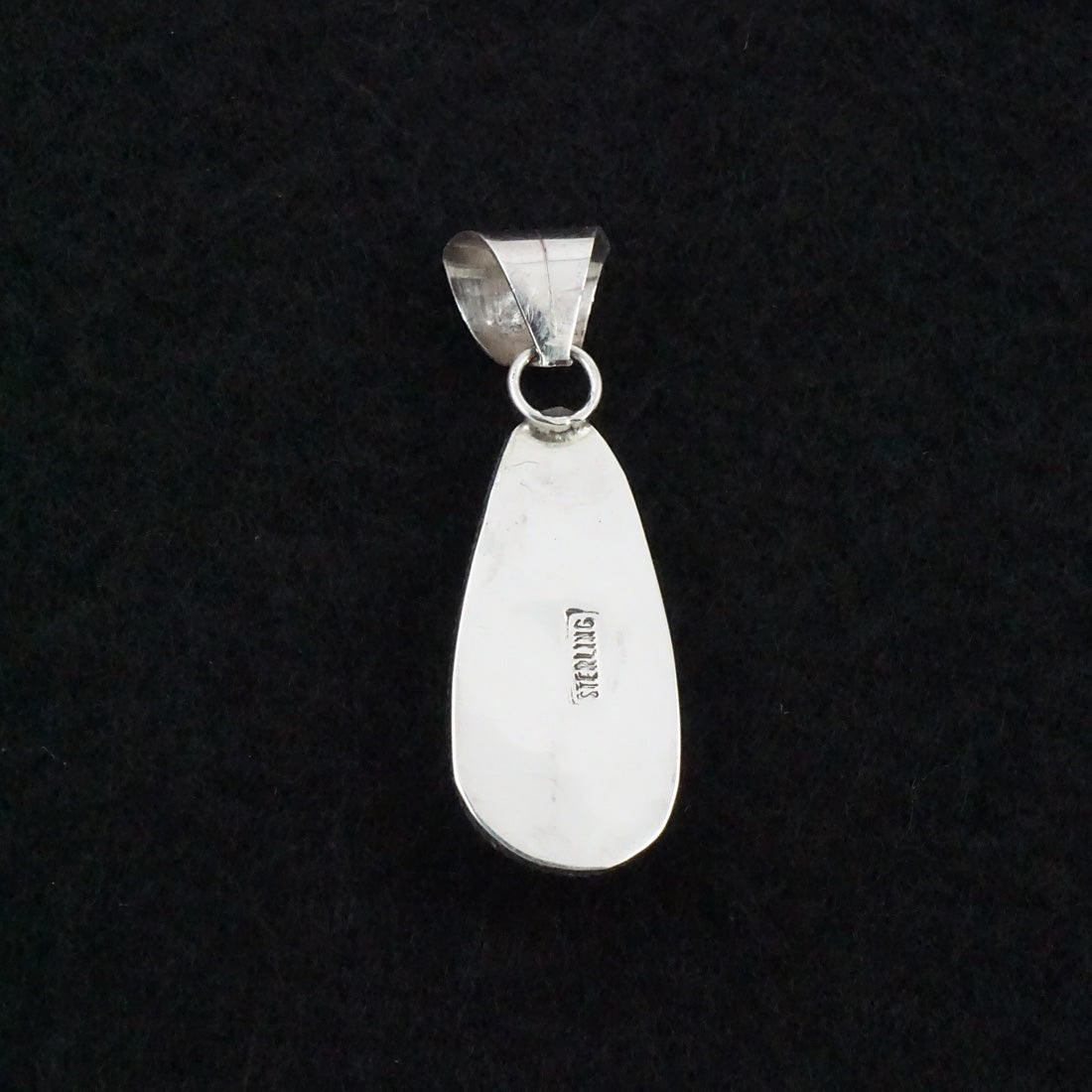 Ernest Hawthorne White Buffalo & Sterling Silver Pendant