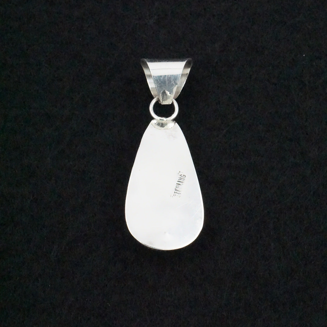 Ernest Hawthorne White Buffalo & Sterling Silver Pendant