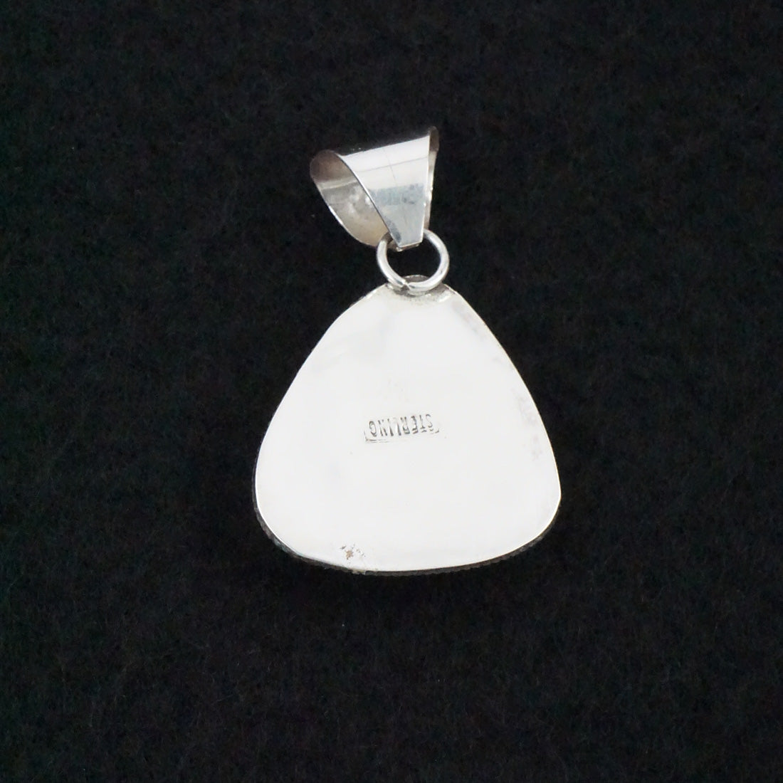 Ernest Hawthorne White Buffalo & Sterling Silver Pendant