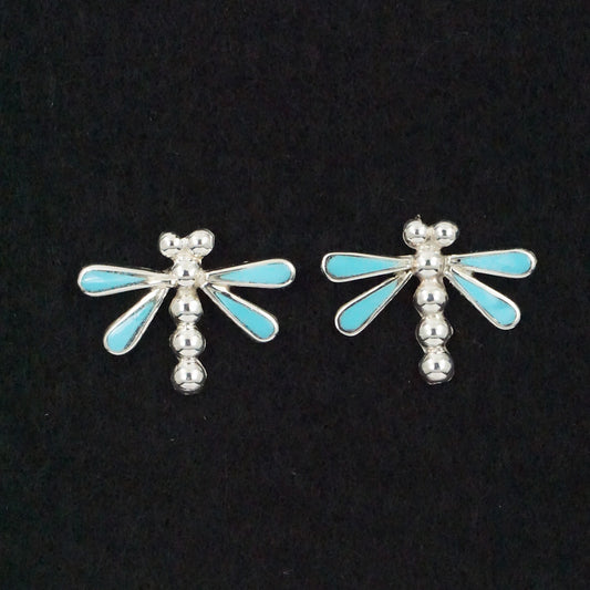 Erlene Edaakie Turquoise & Sterling Silver Earrings