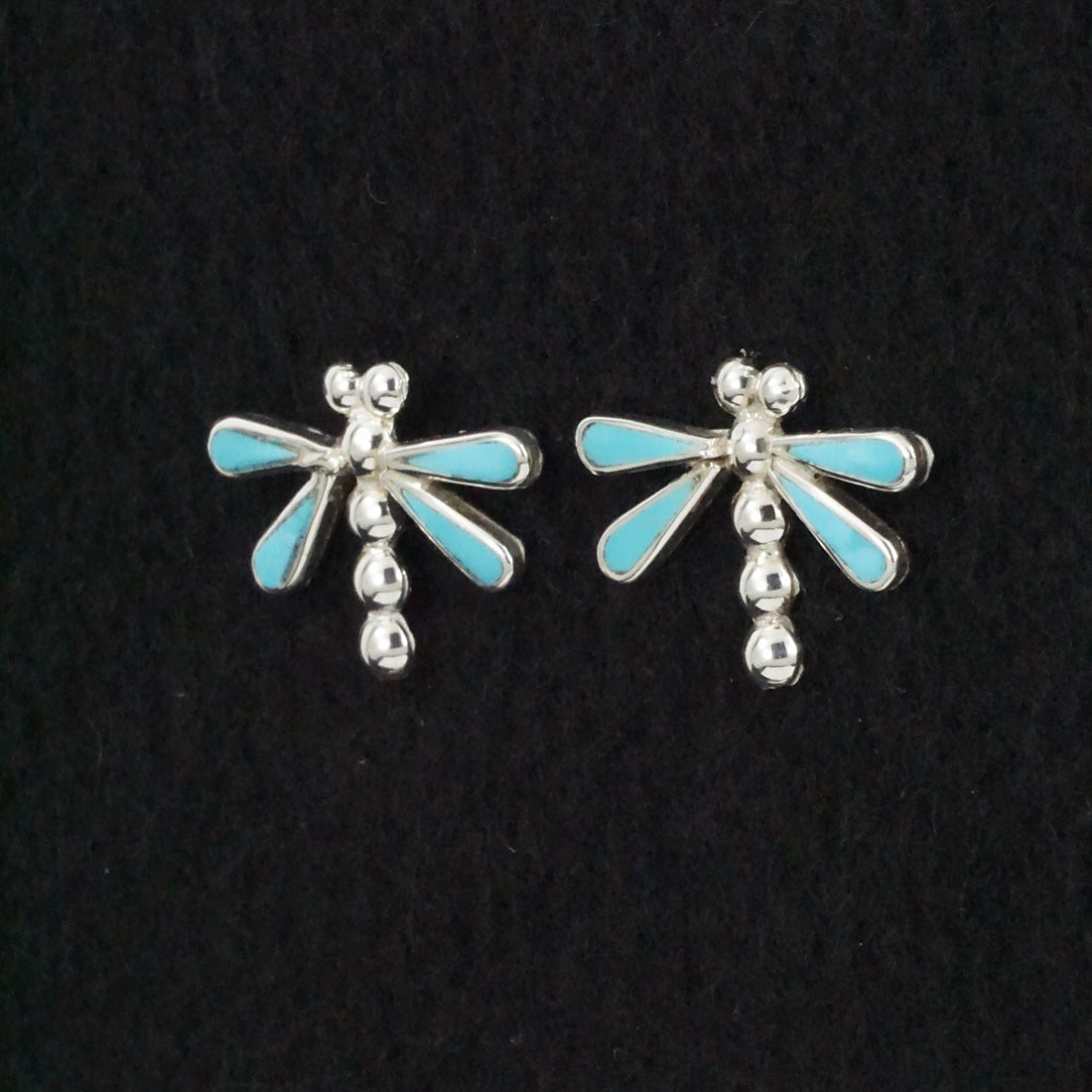 Erlene Edaakie Turquoise & Sterling Silver Earrings