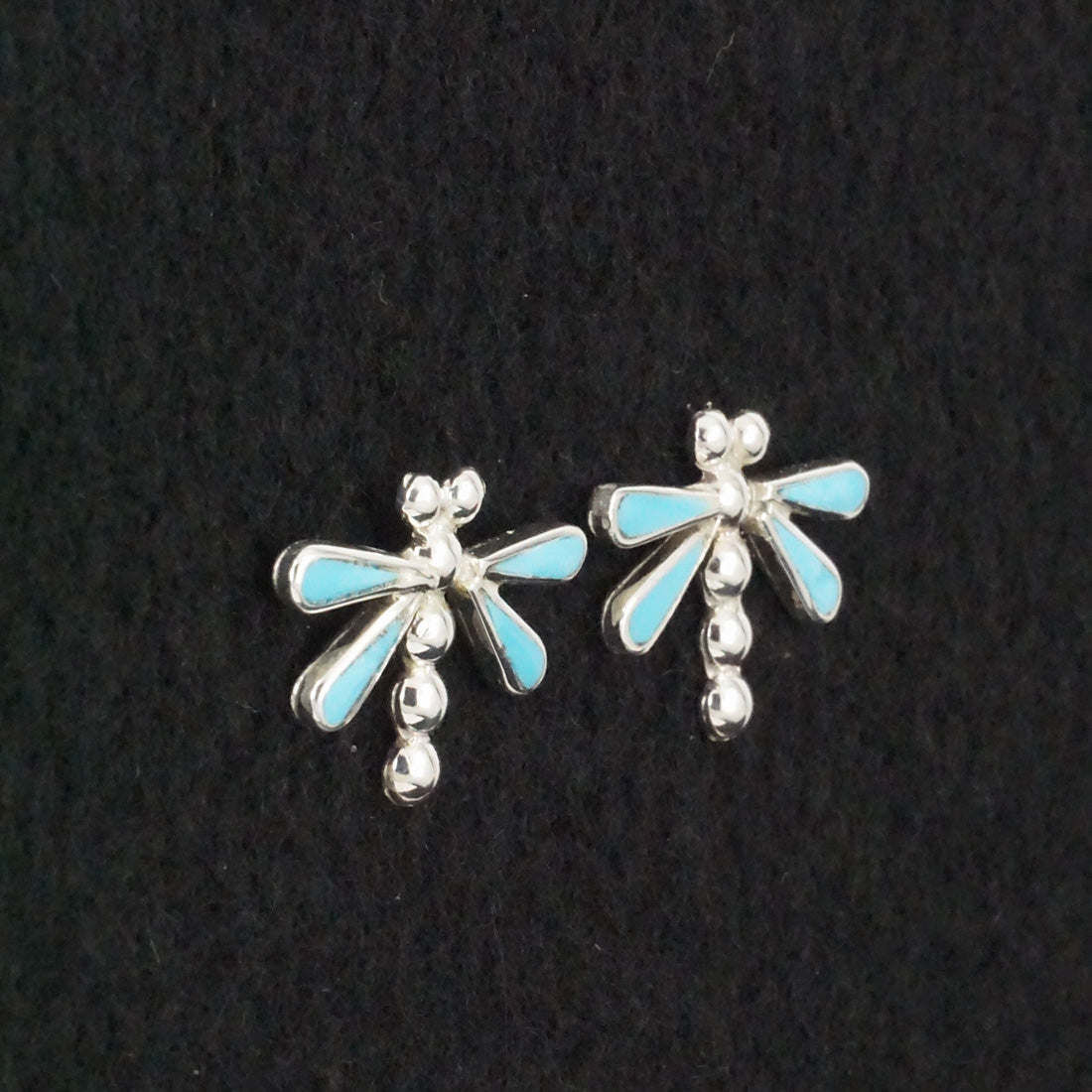 Erlene Edaakie Turquoise & Sterling Silver Earrings