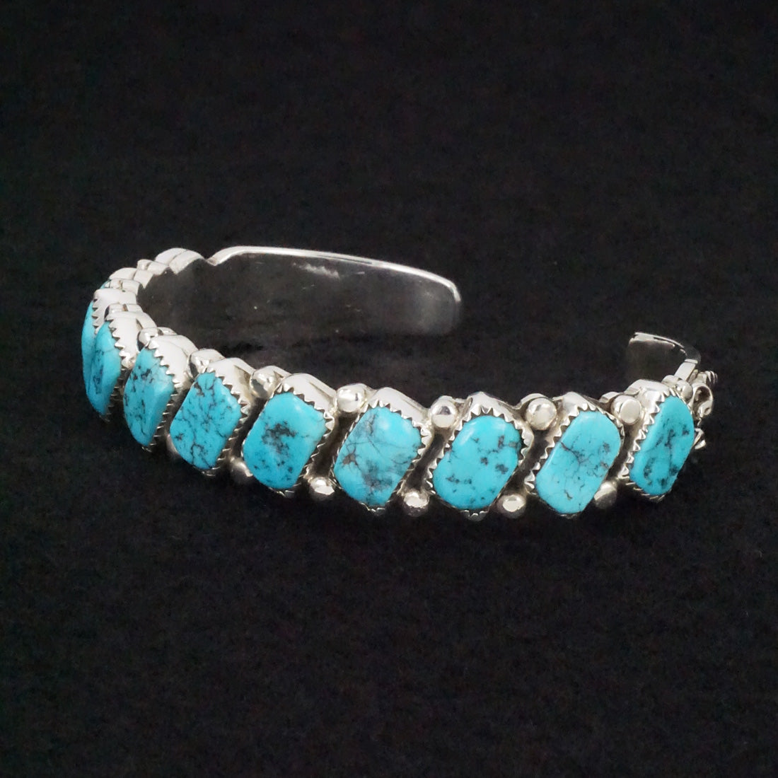 Martin Muskett Turquoise & Sterling Silver Bracelet