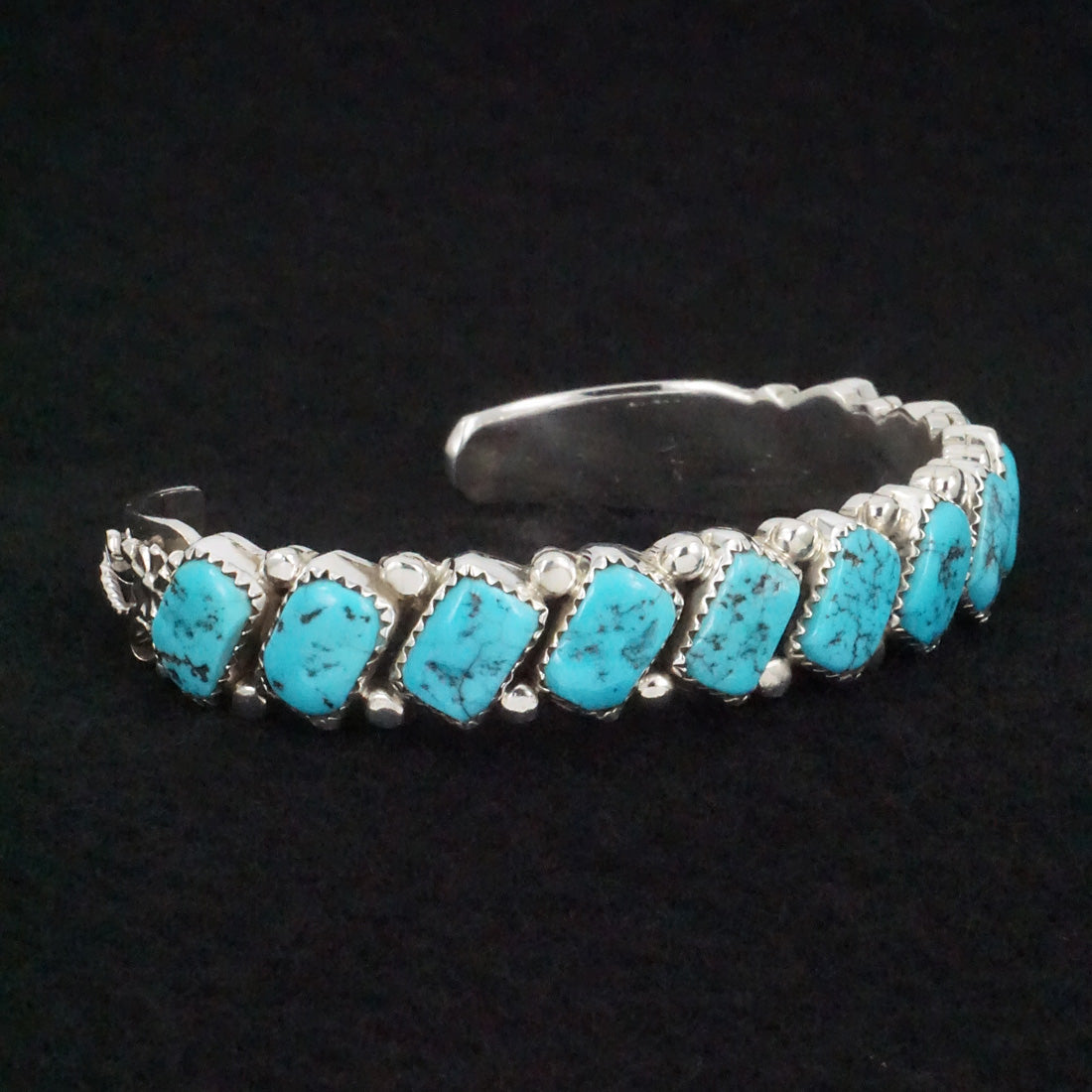 Martin Muskett Turquoise & Sterling Silver Bracelet