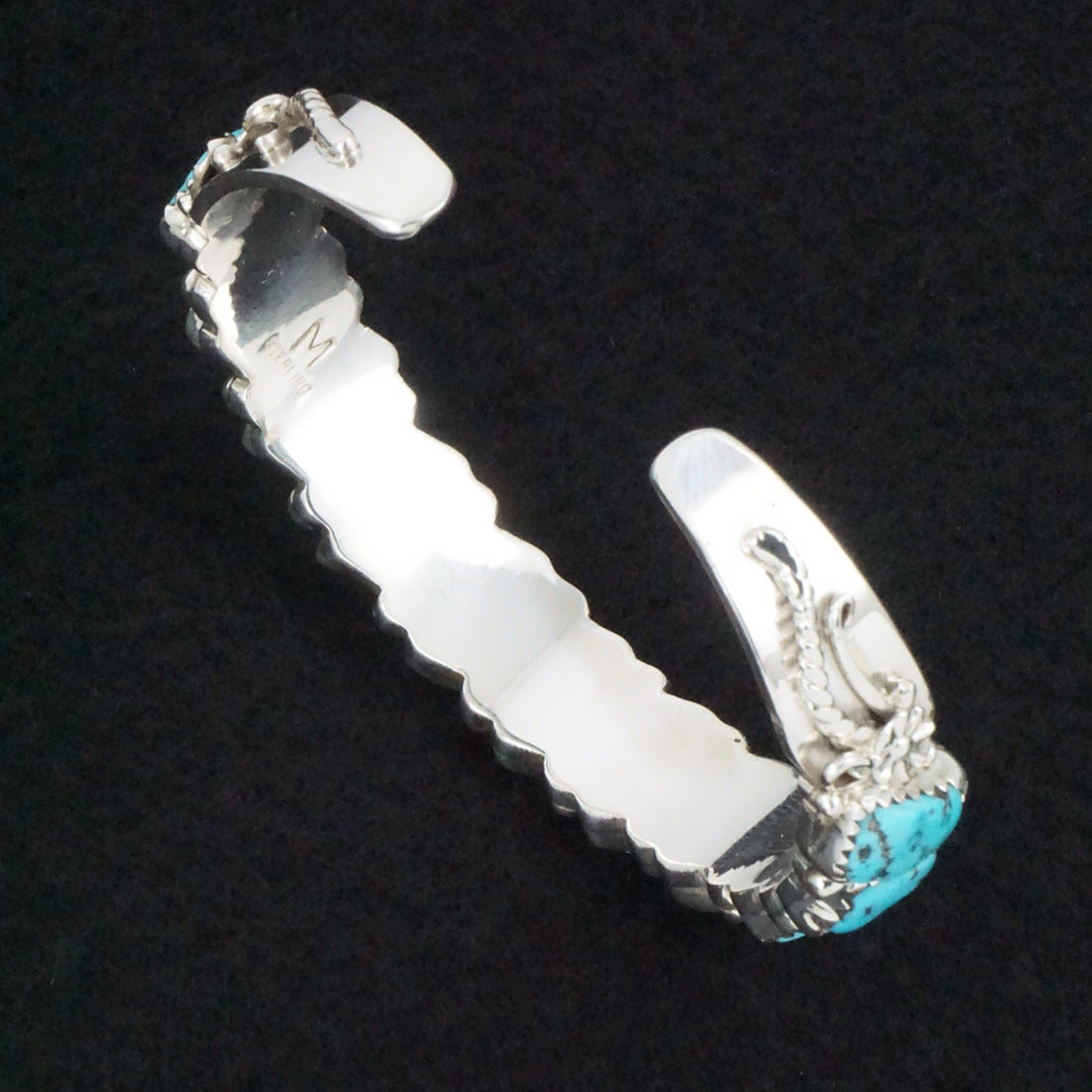 Martin Muskett Turquoise & Sterling Silver Bracelet