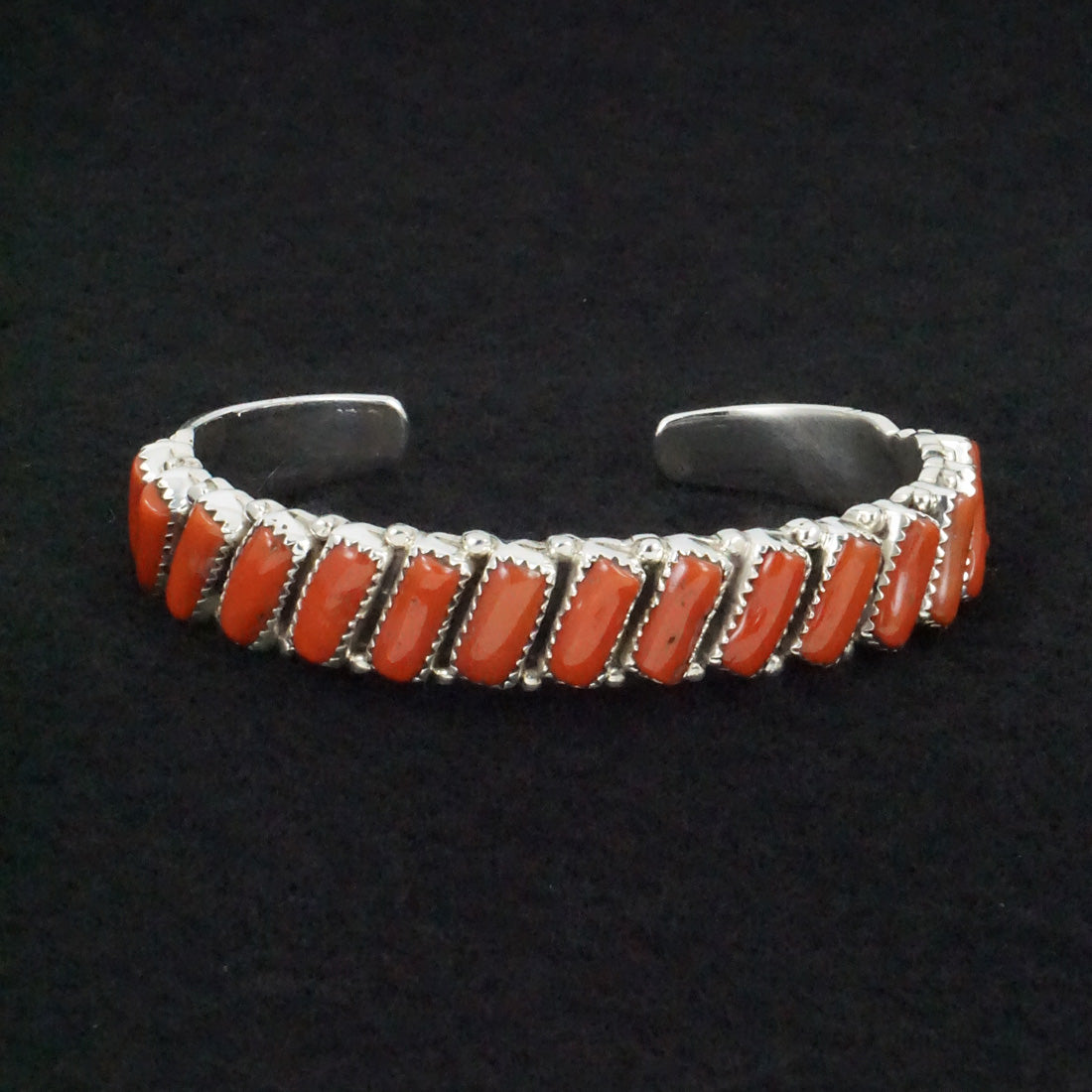 Martin Muskett Coral & Sterling Silver Bracelet