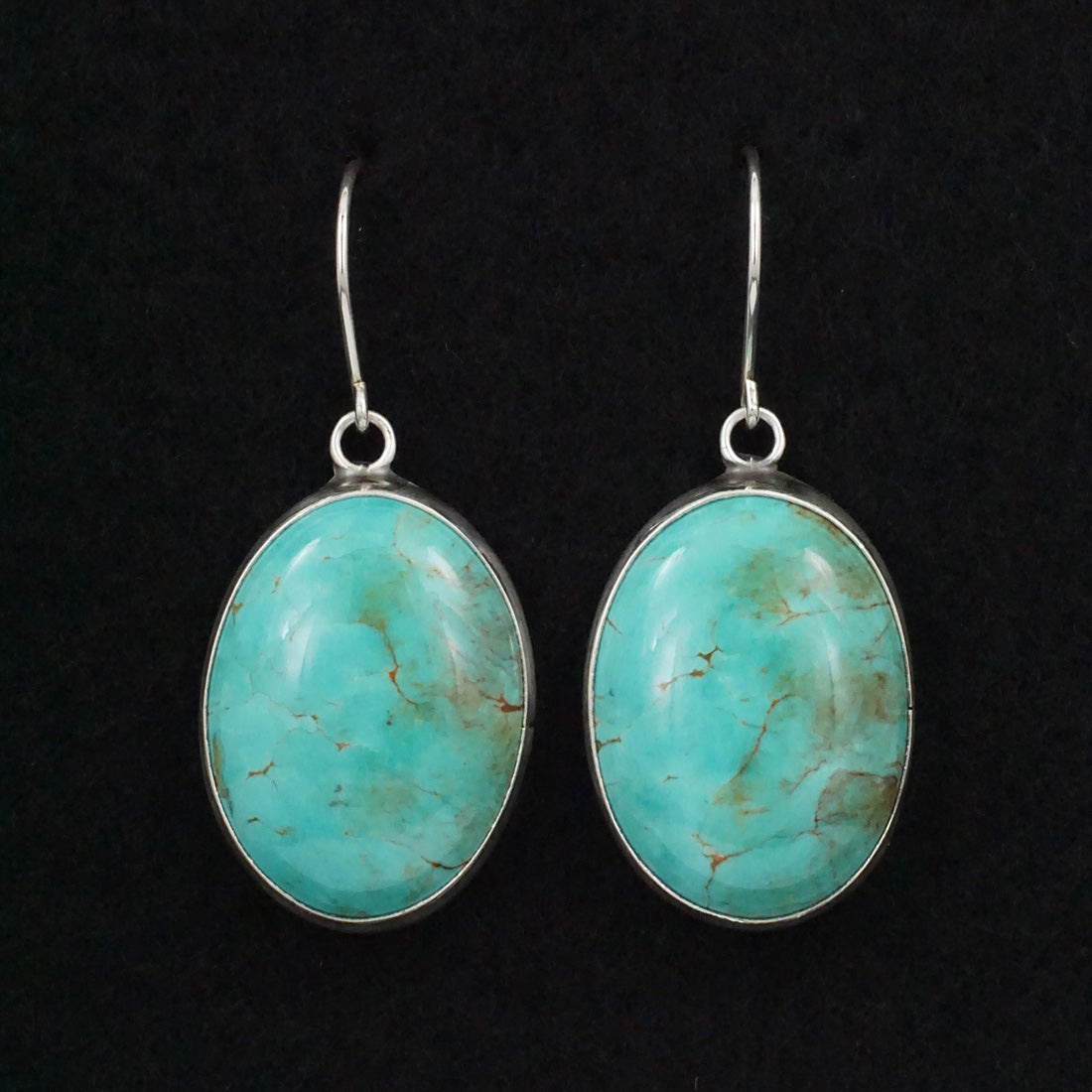 Rena Begay Turquoise & Sterling Silver Earrings