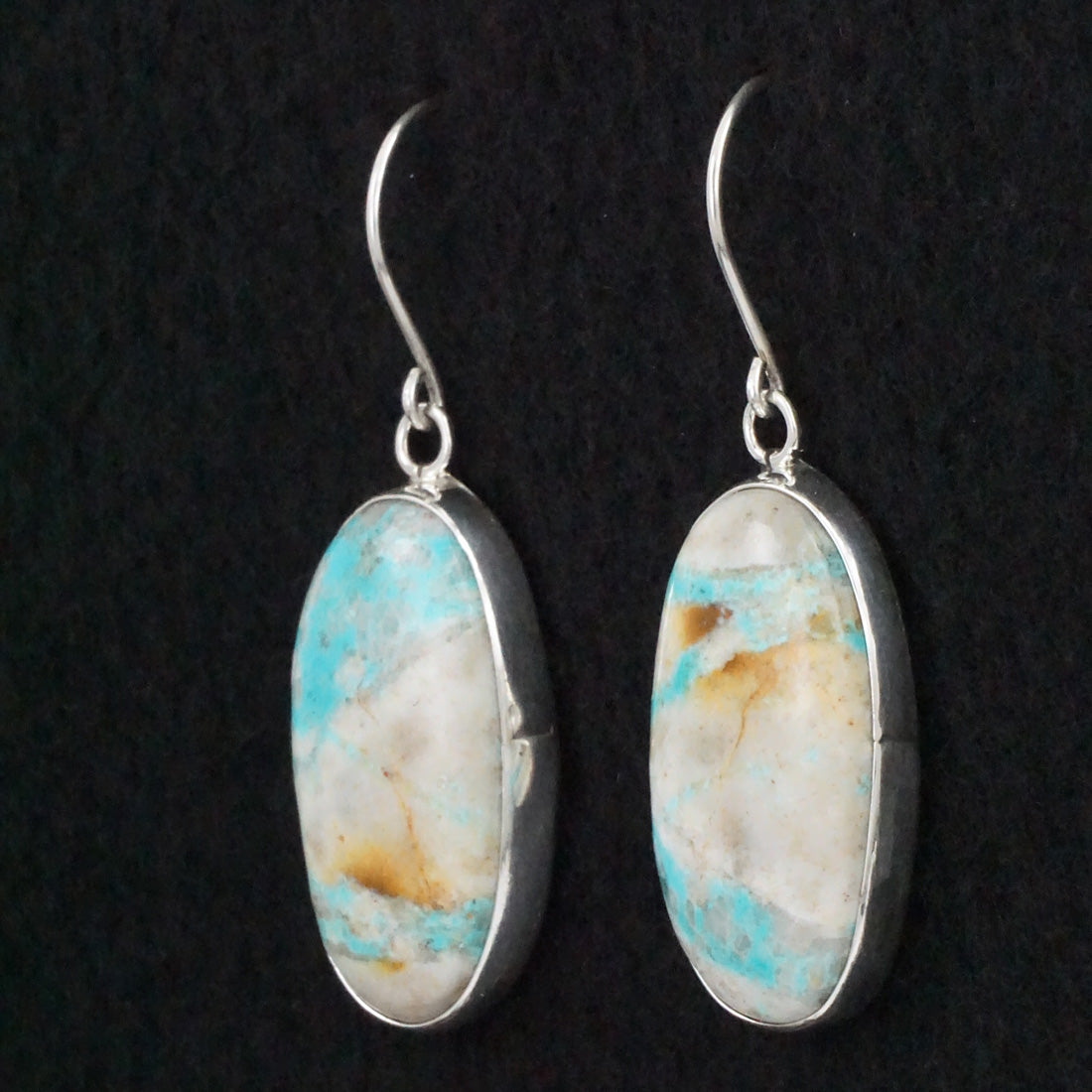 Rena Begay Turquoise & Sterling Silver Earrings