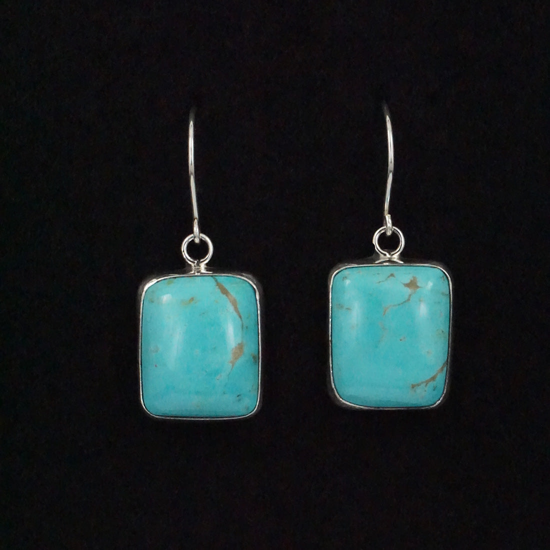 Rena Begay Turquoise & Sterling Silver Earrings