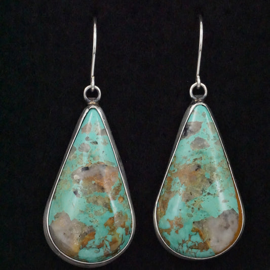 Rena Begay Turquoise & Sterling Silver Earrings