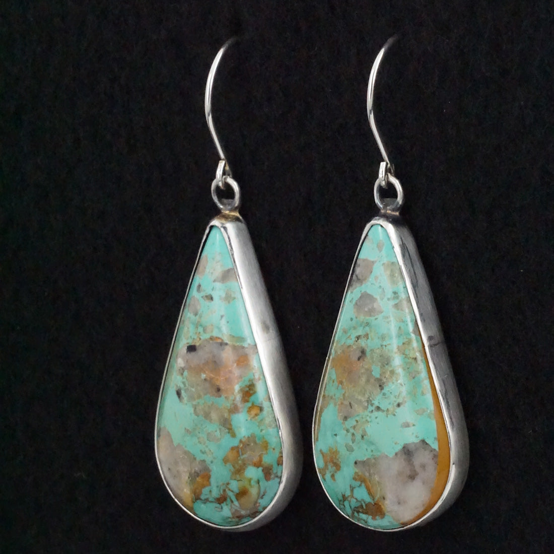 Rena Begay Turquoise & Sterling Silver Earrings