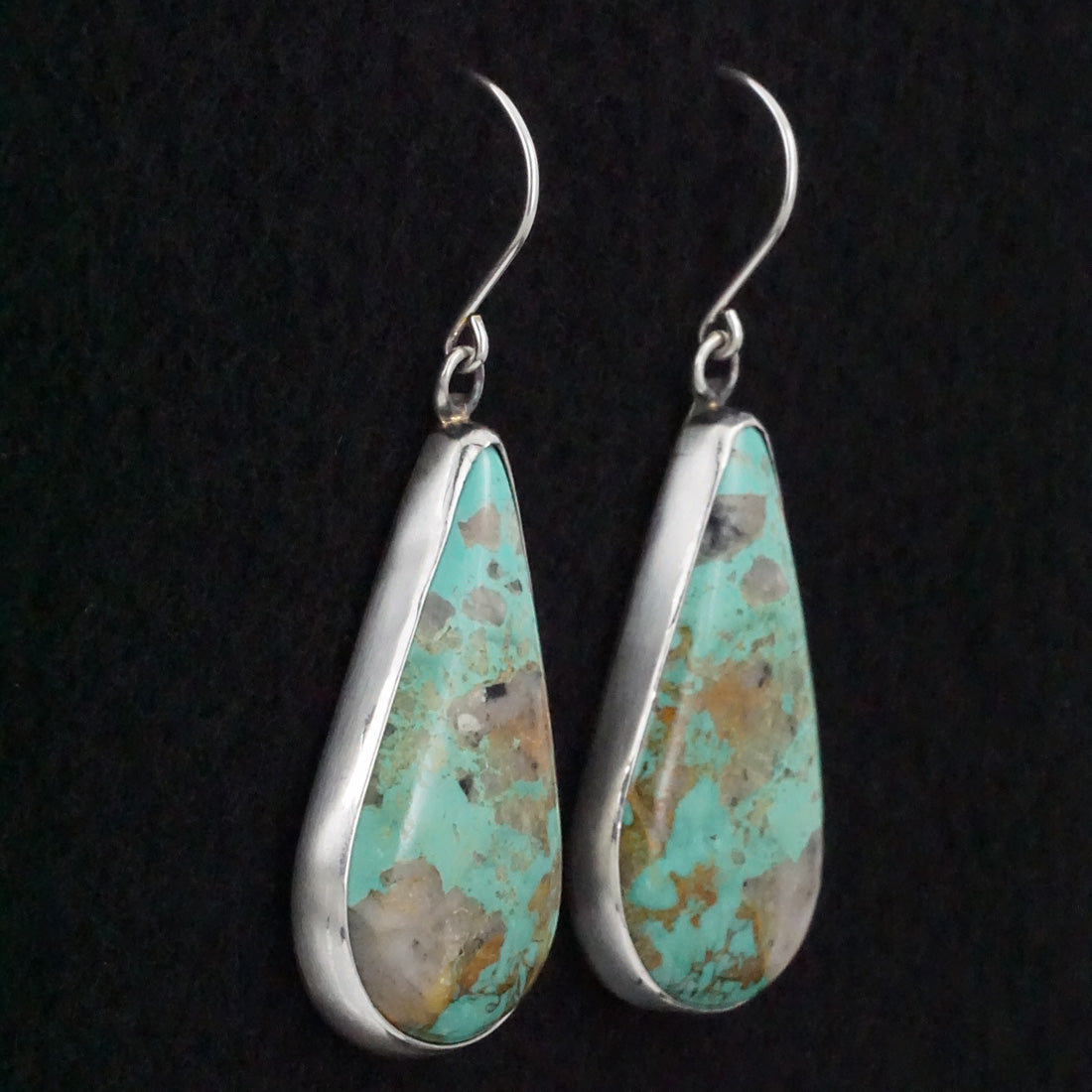 Rena Begay Turquoise & Sterling Silver Earrings