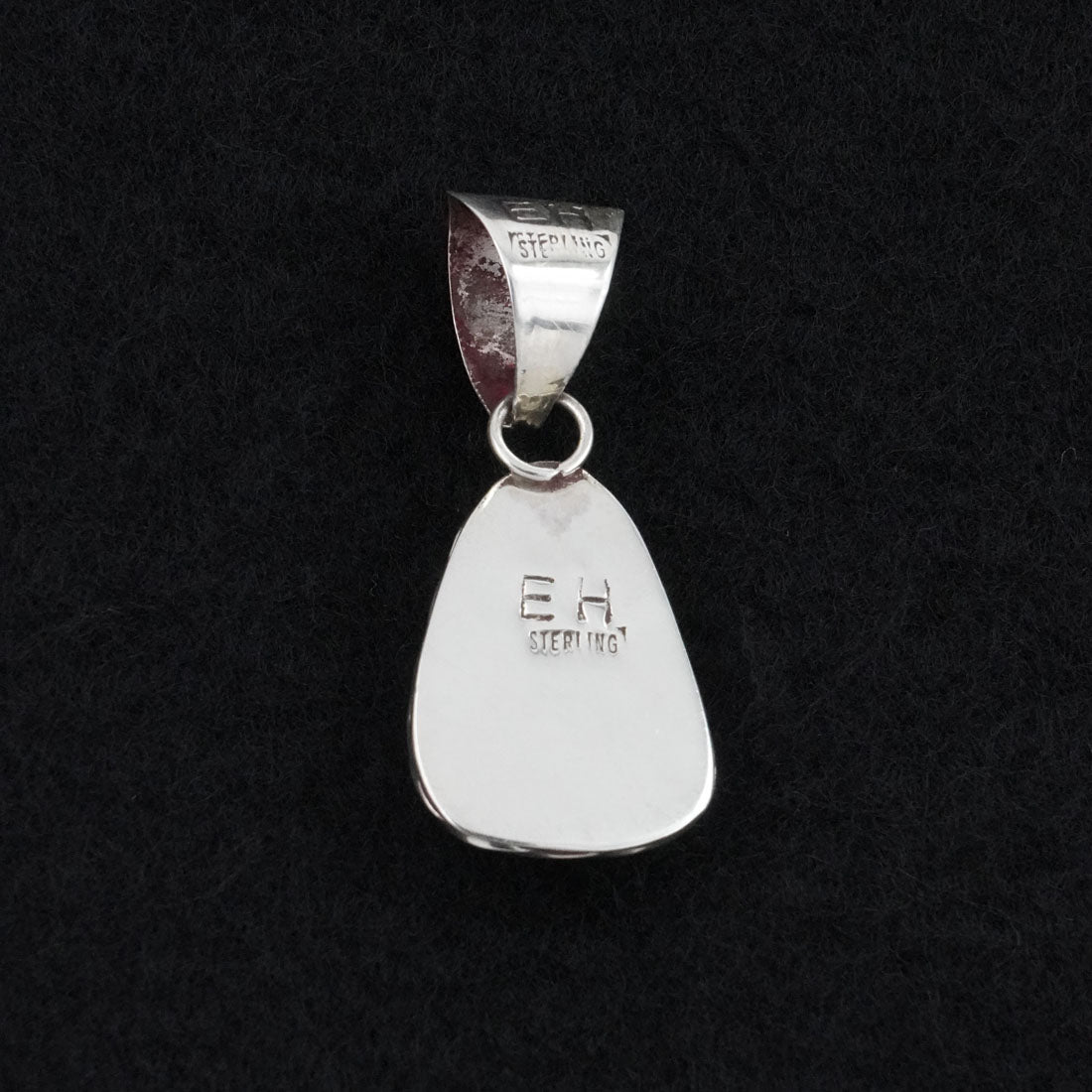 Ernest Hawthorne White Buffalo & Sterling Silver Pendant