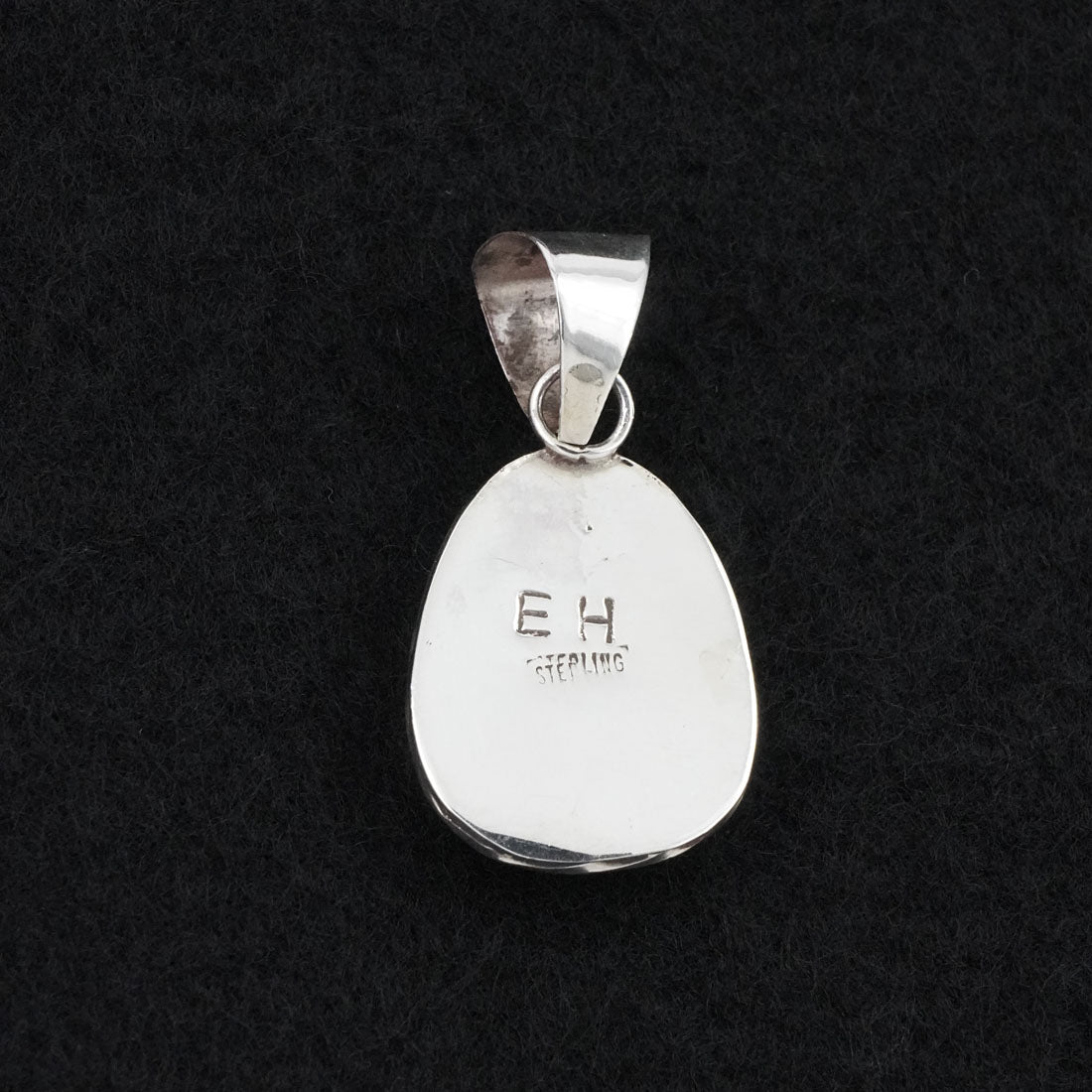 Ernest Hawthorne White Buffalo & Sterling Silver Pendant