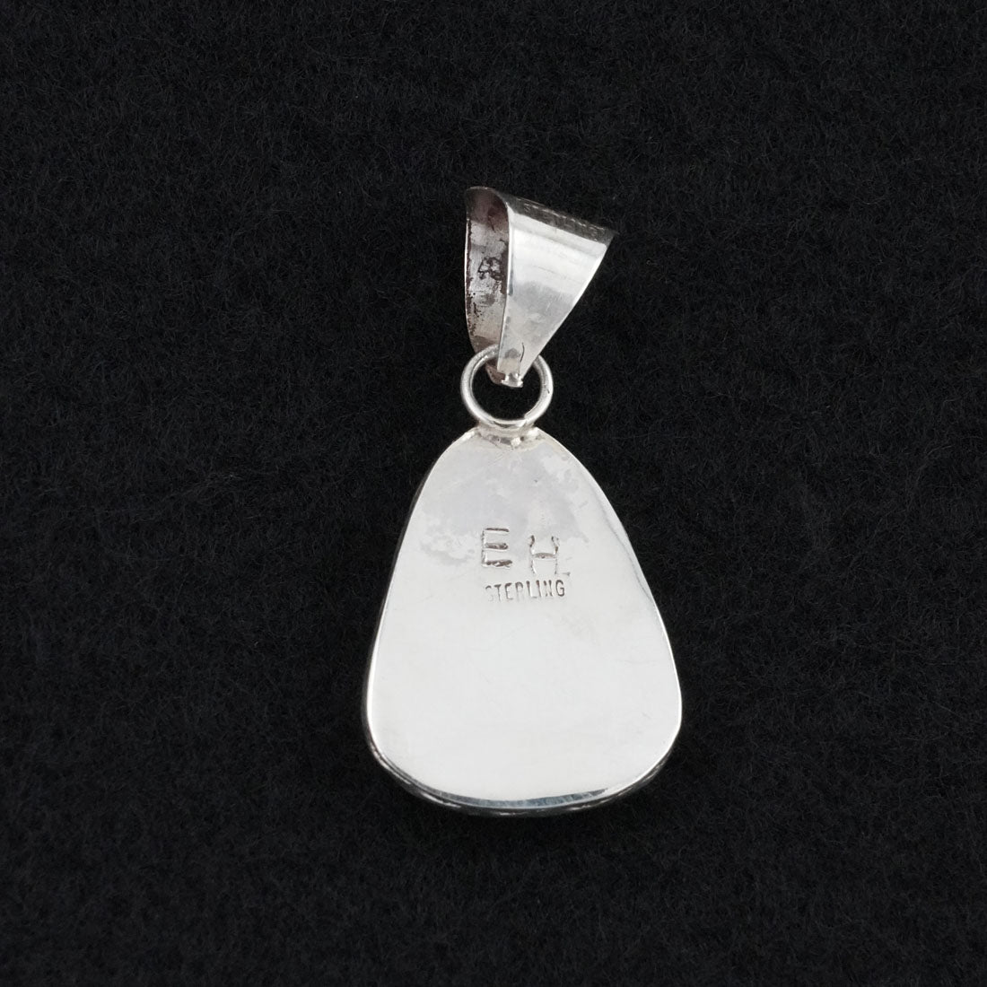 Ernest Hawthorne White Buffalo & Sterling Silver Pendant