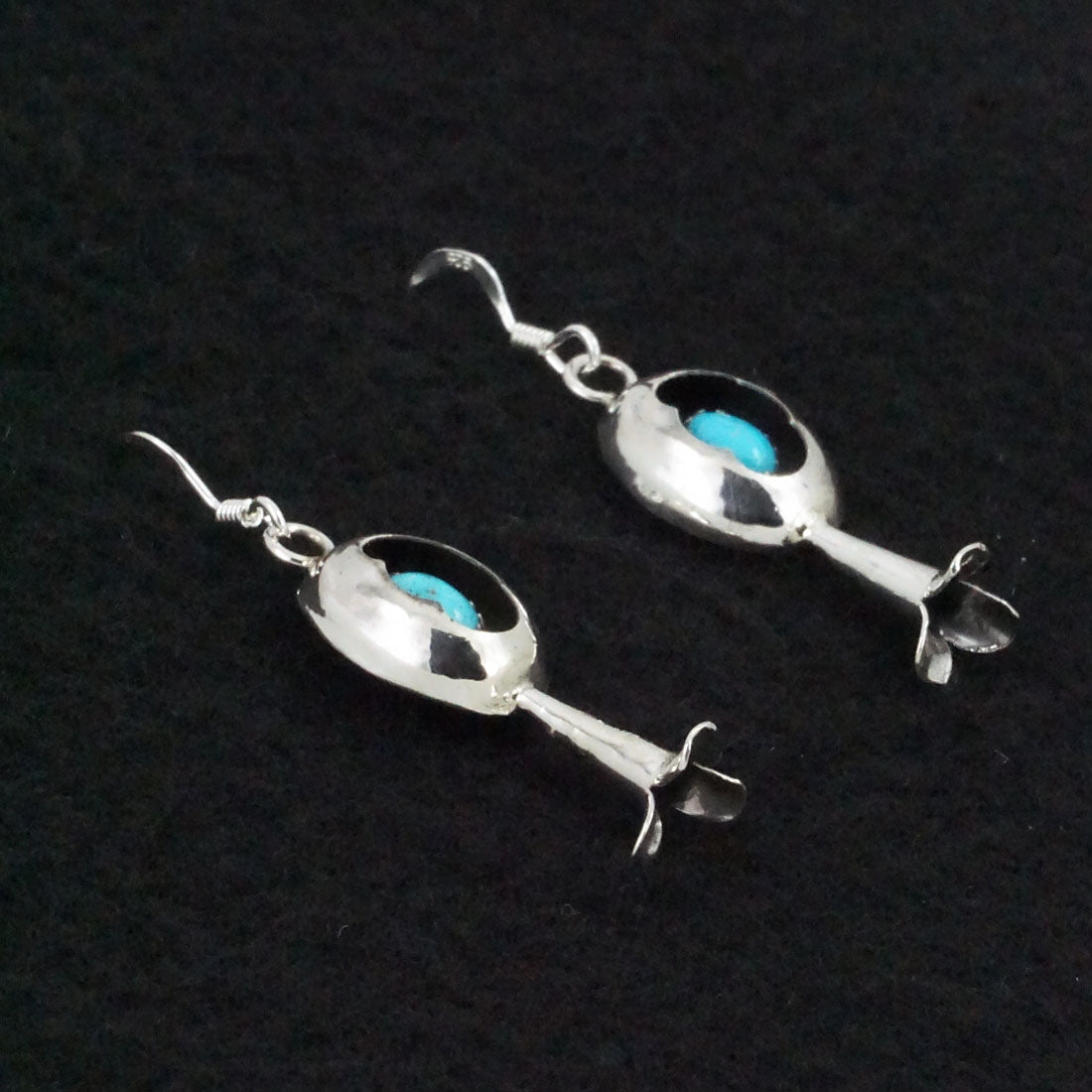 Phil Garcia Turquoise & Sterling Silver Earrings