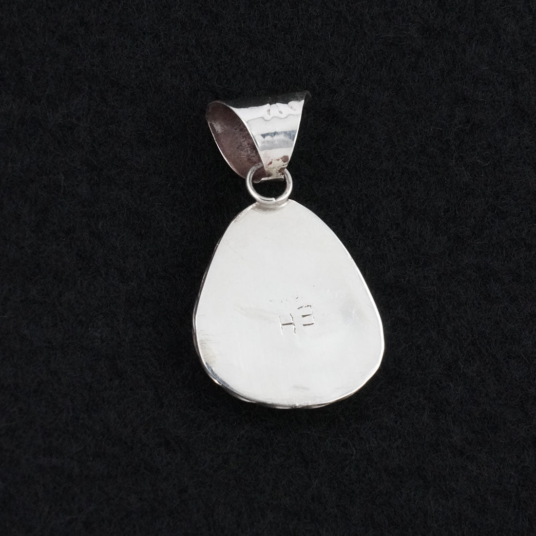 Ernest Hawthorne White Buffalo & Sterling Silver Pendant