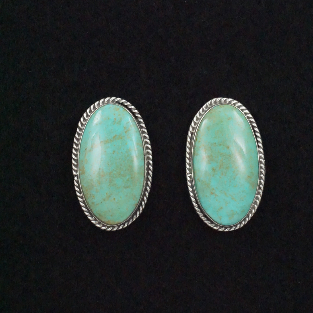 Rena Begay Turquoise & Sterling Silver Earrings