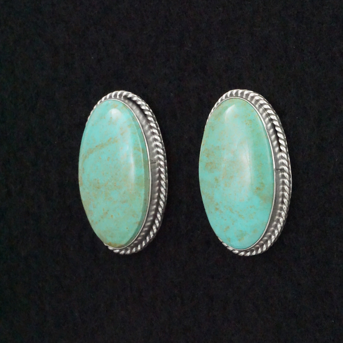 Rena Begay Turquoise & Sterling Silver Earrings