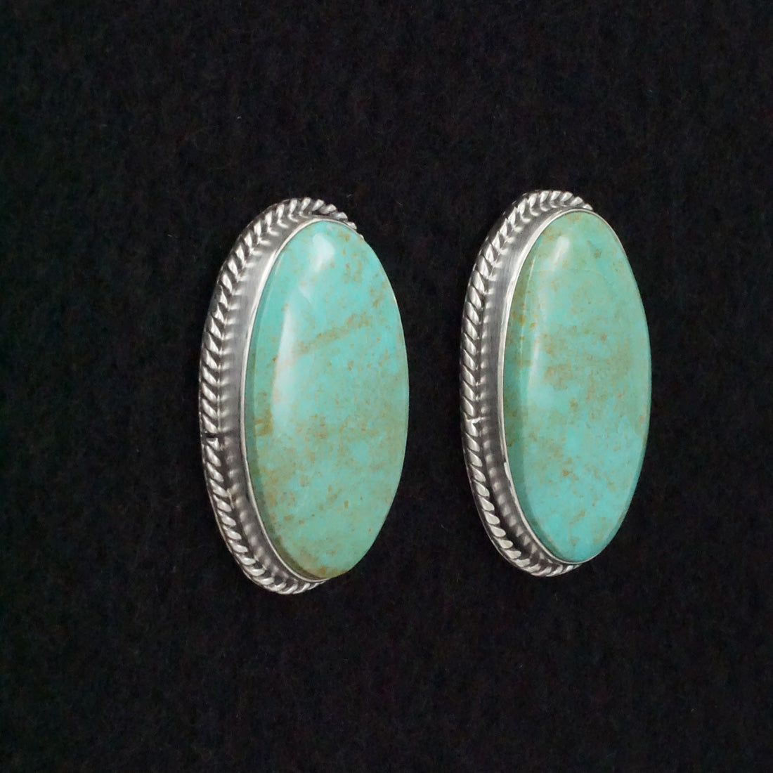 Rena Begay Turquoise & Sterling Silver Earrings