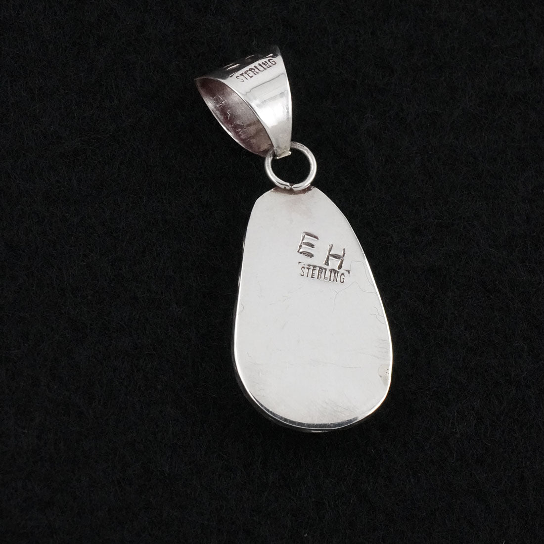 Ernest Hawthorne White Buffalo & Sterling Silver Pendant
