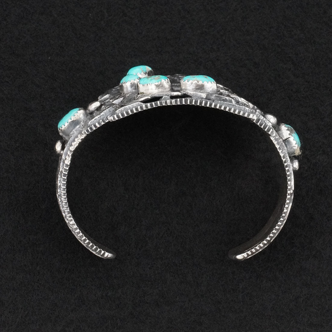 Delbert Arviso Turquoise & Sterling Silver Bracelet