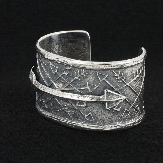 Delbert Arviso Sterling Silver Bracelet