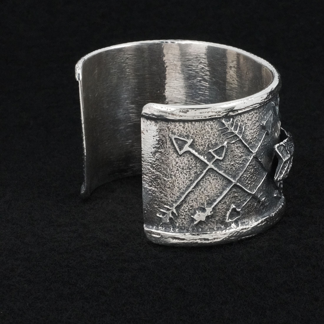 Delbert Arviso Sterling Silver Bracelet