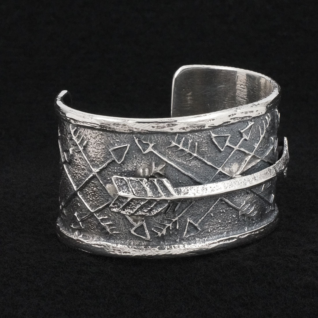 Delbert Arviso Sterling Silver Bracelet