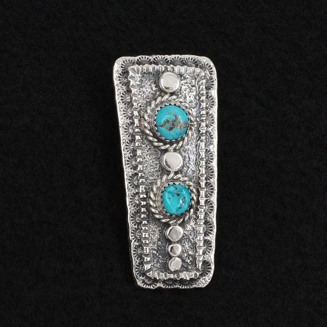 Dymitri Arviso Turquoise & Sterling Silver Pendant