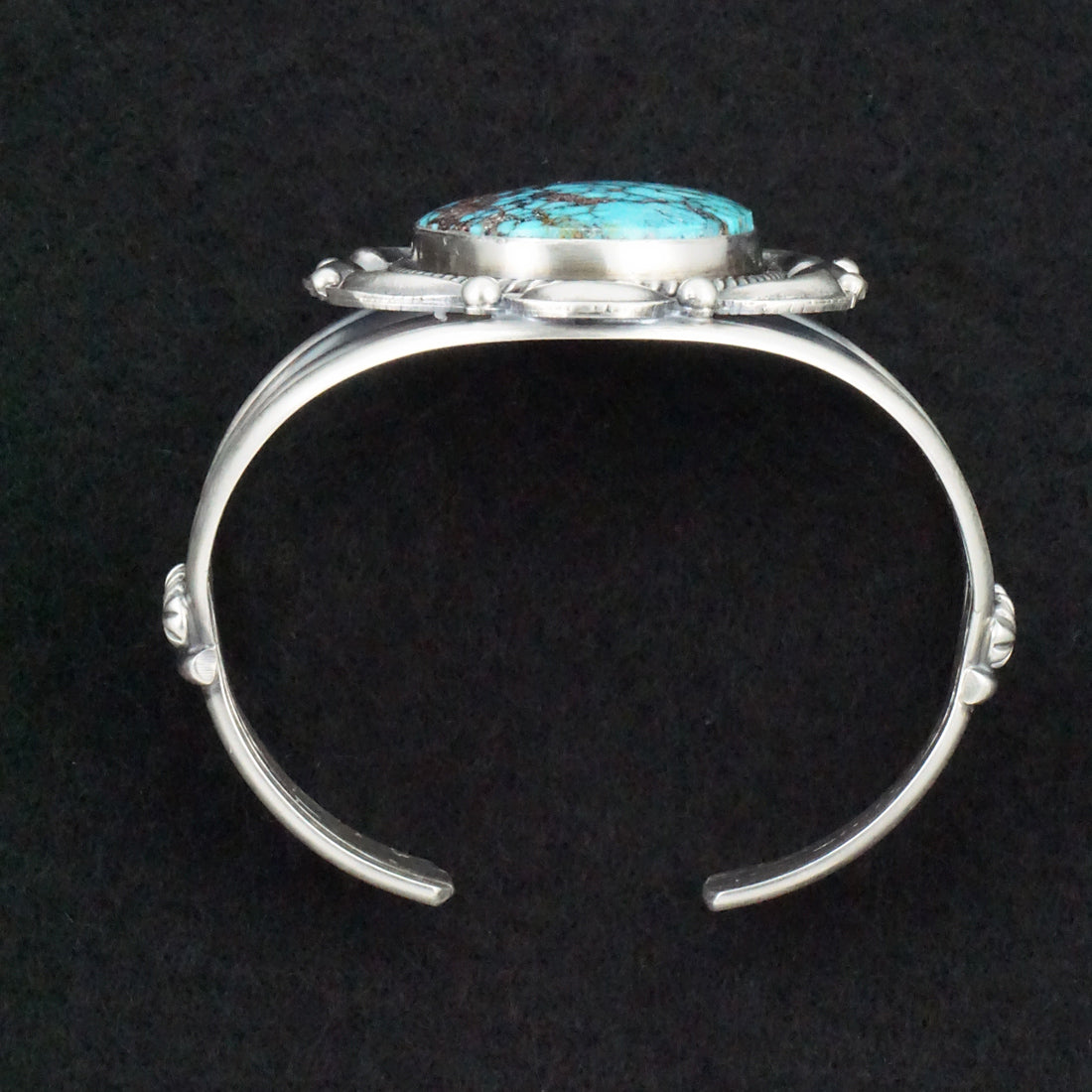 Raymond Delgarito Turquoise & Sterling Silver Bracelet