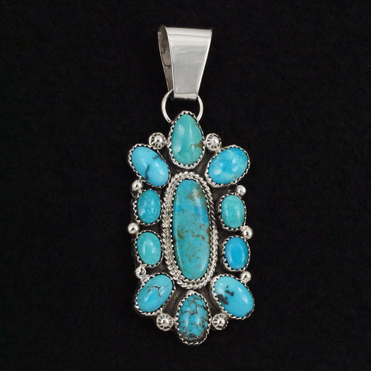 Eunise Wilson Turquoise & Sterling Silver Pendant