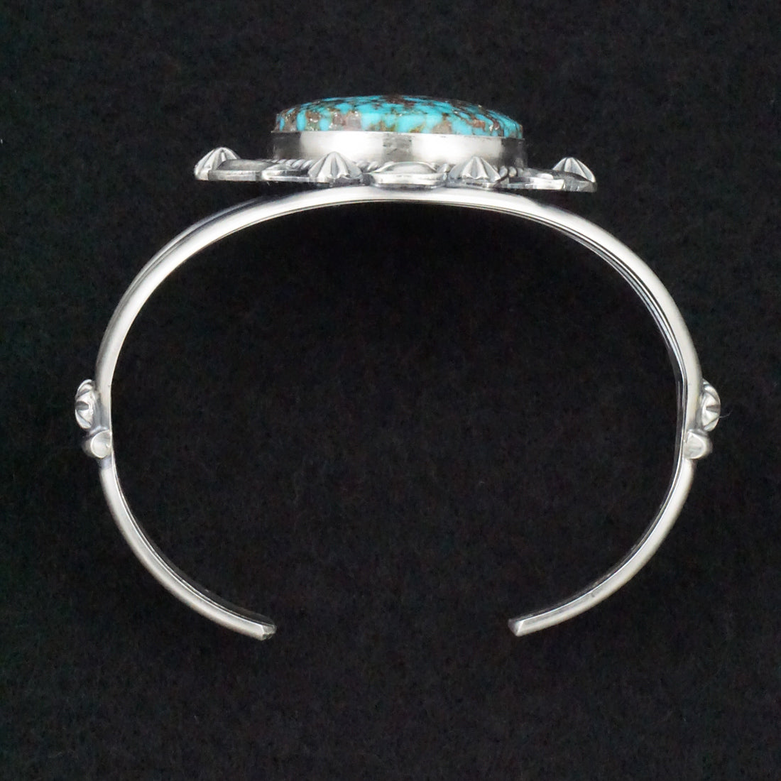 Raymond Delgarito Turquoise & Sterling Silver Bracelet