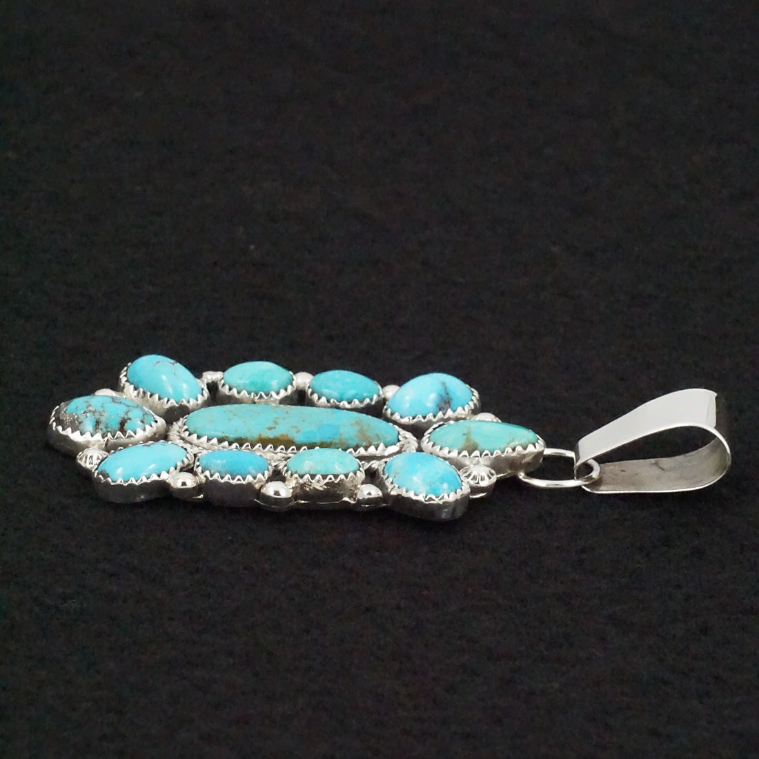 Eunise Wilson Turquoise & Sterling Silver Pendant