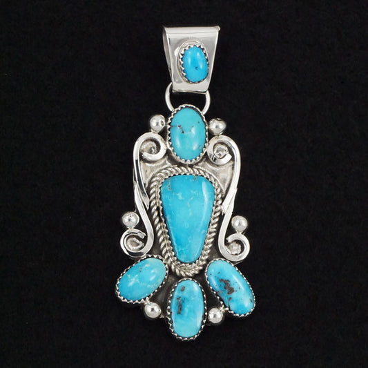 Eunise Wilson Turquoise & Sterling Silver Pendant