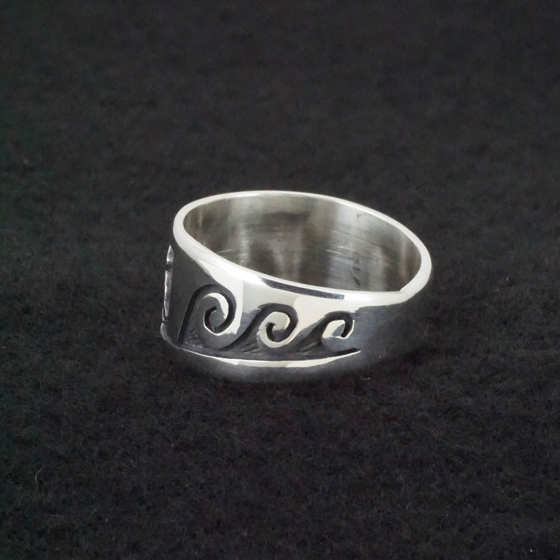 Timothy Mowa Sterling Silver Ring Size 12