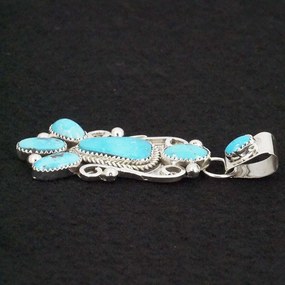 Eunise Wilson Turquoise & Sterling Silver Pendant