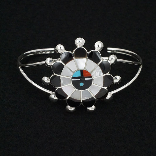 Pauline Lonjose Multi-Stone & Sterling Silver Bracelet