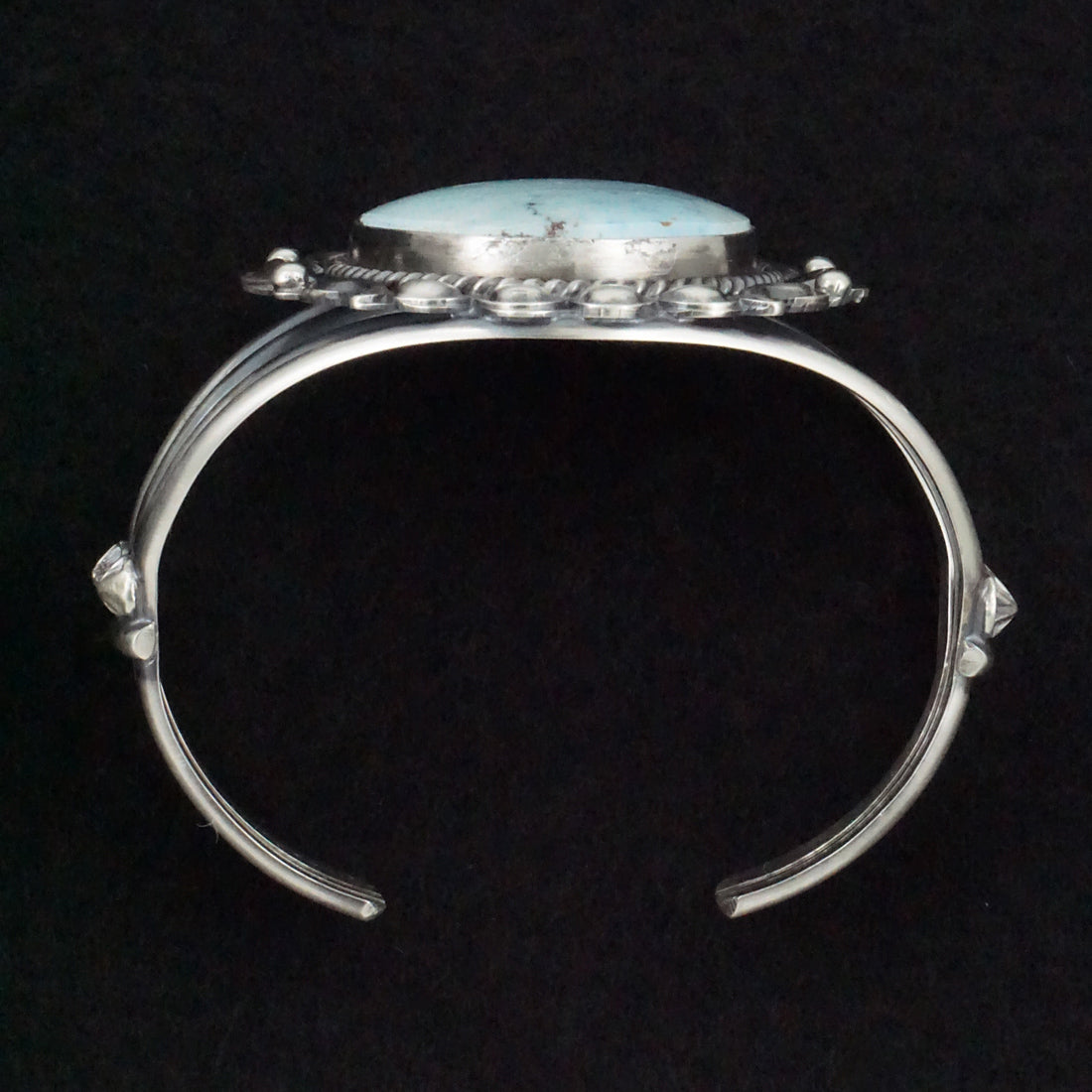 Raymond Delgarito Turquoise & Sterling Silver Bracelet