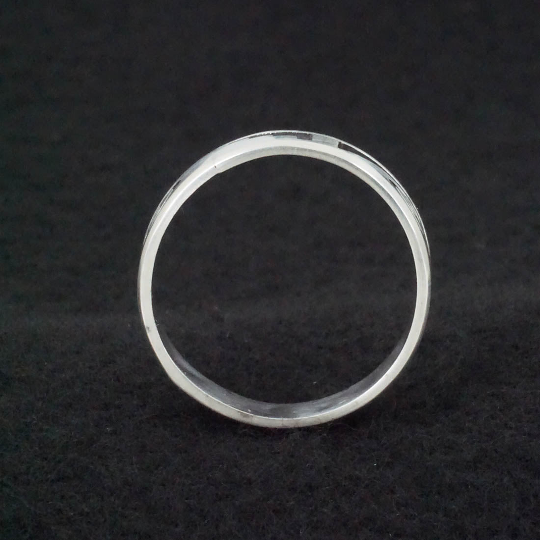 Timothy Mowa Sterling Silver Ring Size 13.25