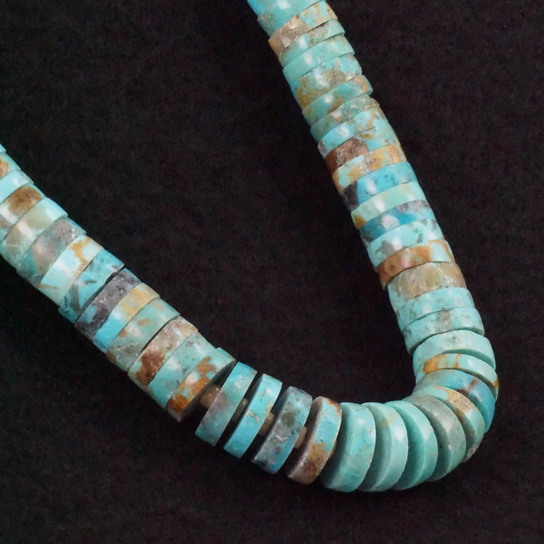 Joe Garcia Turquoise & Sterling Silver Necklace