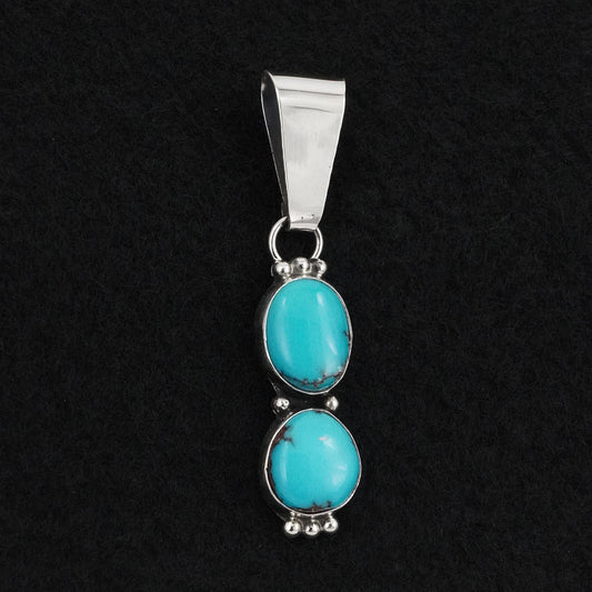 Rena Begay Turquoise & Sterling Silver Pendant