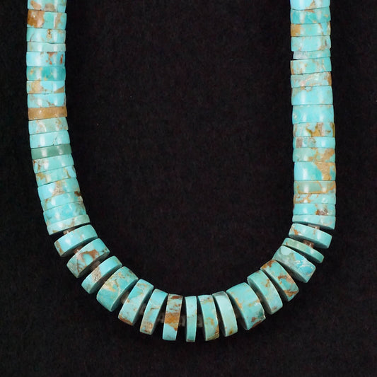 Joe Garcia Turquoise & Sterling Silver Necklace