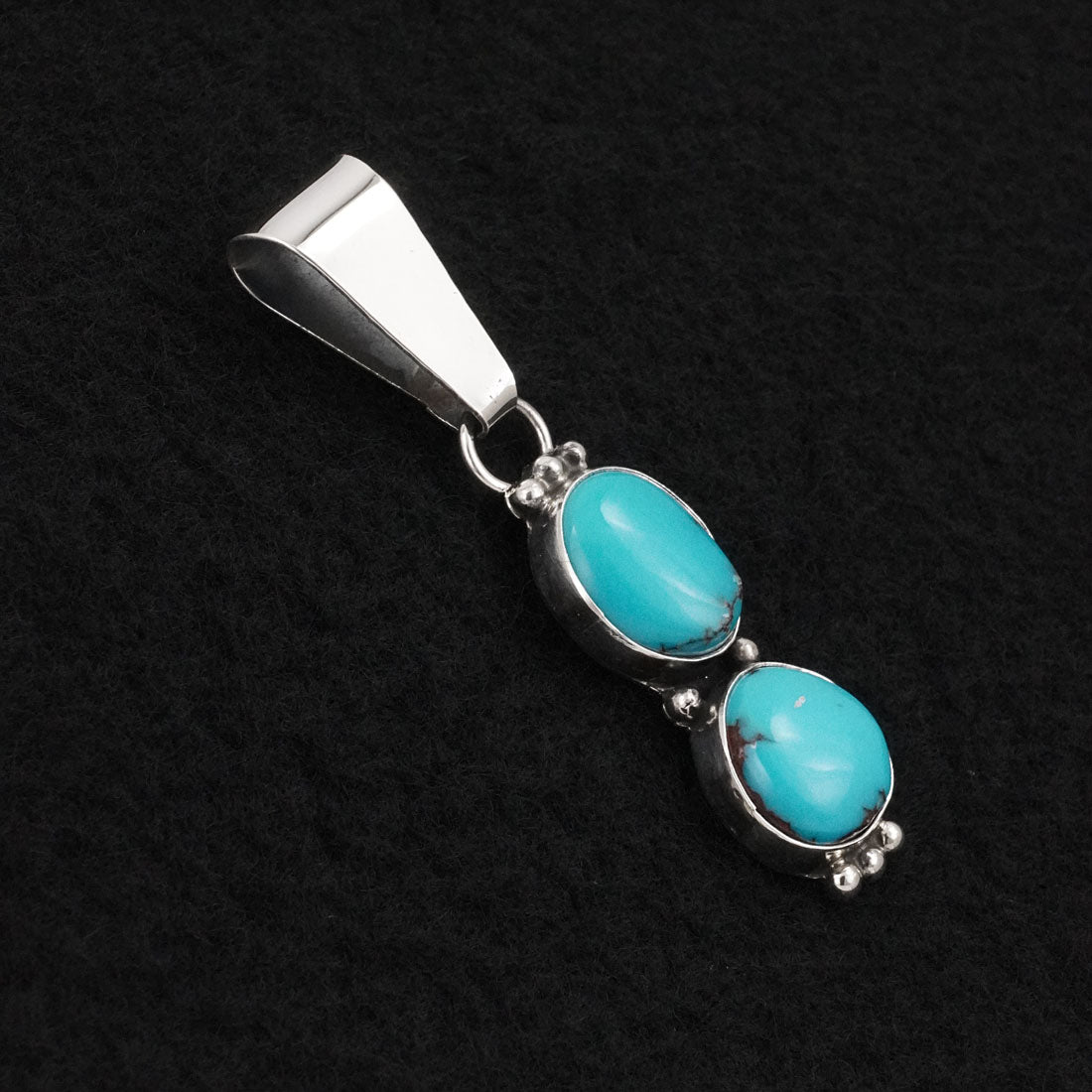 Rena Begay Turquoise & Sterling Silver Pendant