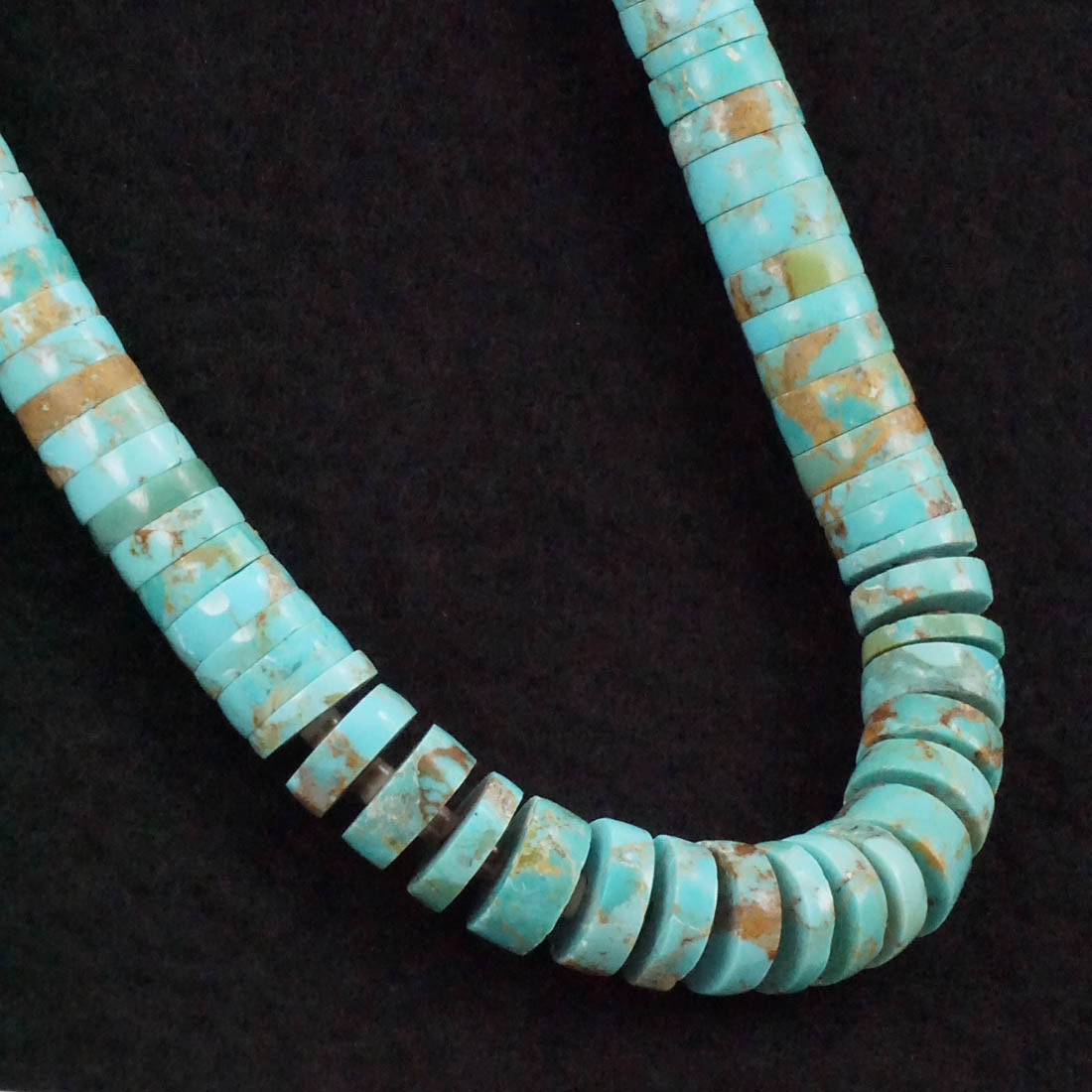 Joe Garcia Turquoise & Sterling Silver Necklace