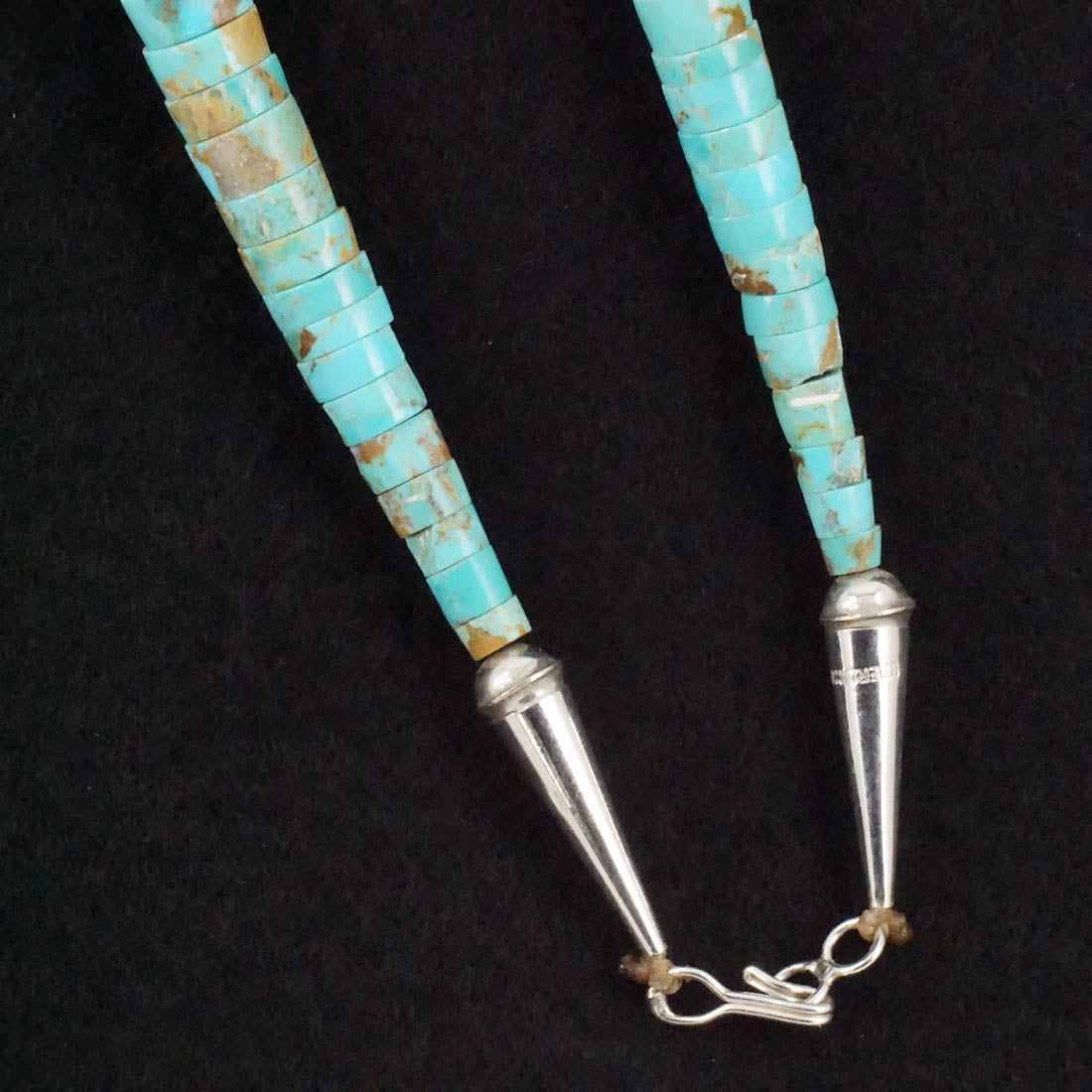 Joe Garcia Turquoise & Sterling Silver Necklace