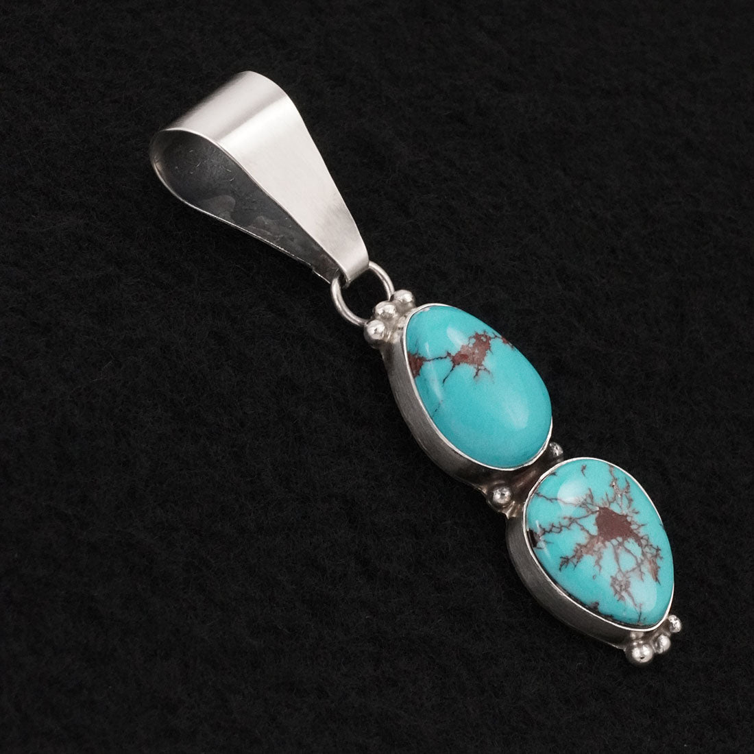 Rena Begay Turquoise & Sterling Silver Pendant