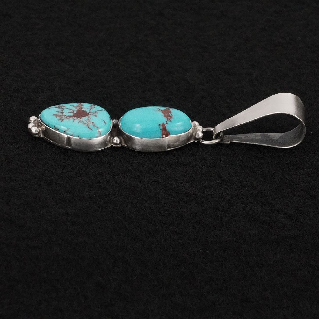 Rena Begay Turquoise & Sterling Silver Pendant