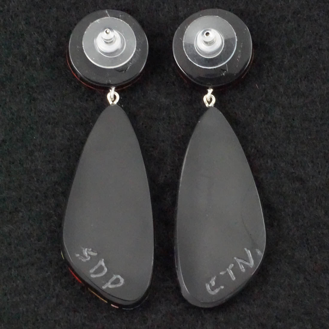 Chris Nieto Multi Stone & Sterling Silver Earrings